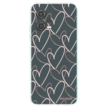 Picasee silikonový průhledný obal pro Xiaomi Poco X5 - Hodně lásky