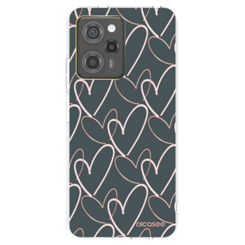 Picasee silikonový průhledný obal pro Xiaomi Poco X5 Pro - Hodně lásky