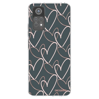 Picasee silikonový průhledný obal pro Xiaomi Redmi Note 11S 5G - Hodně lásky