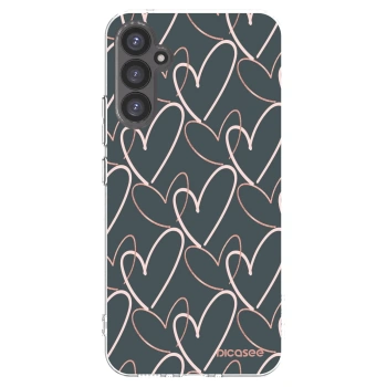 Picasee silikonový průhledný obal pro Samsung Galaxy A34 5G A346B - Hodně lásky