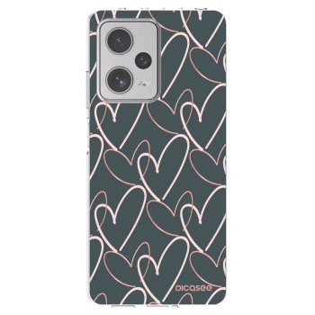 Picasee silikonový průhledný obal pro Xiaomi Redmi Note 12 Pro+ 5G - Hodně lásky