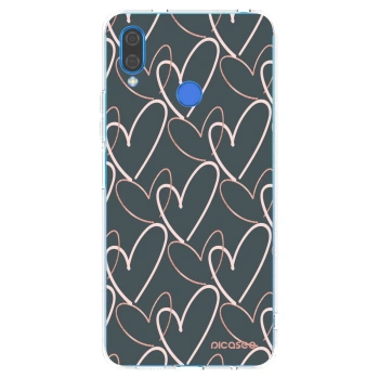 Picasee silikonový průhledný obal pro Huawei Nova 3 - Hodně lásky