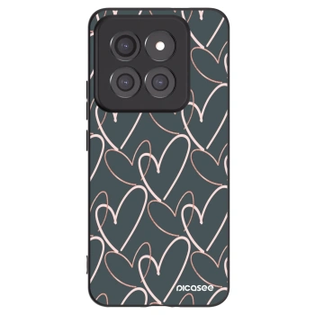 Picasee silikonový černý obal pro Xiaomi 14 Pro - Hodně lásky