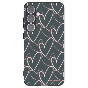 Picasee silikonový černý obal pro Samsung Galaxy S24+ S926B 5G - Hodně lásky