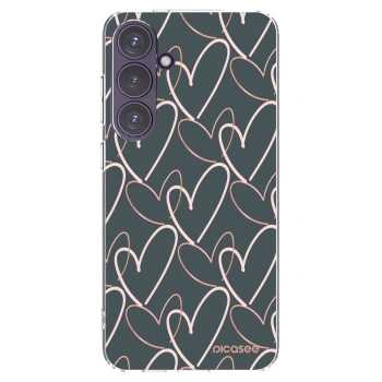 Picasee silikonový průhledný obal pro Samsung Galaxy S24+ S926B 5G - Hodně lásky