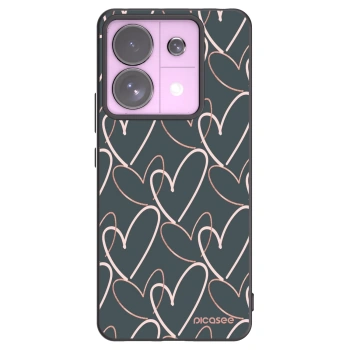 Picasee silikonový černý obal pro Xiaomi Redmi Note 13 Pro 5G - Hodně lásky