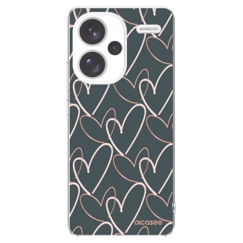 Picasee silikonový průhledný obal pro Xiaomi Redmi Note 13 Pro+ 5G - Hodně lásky