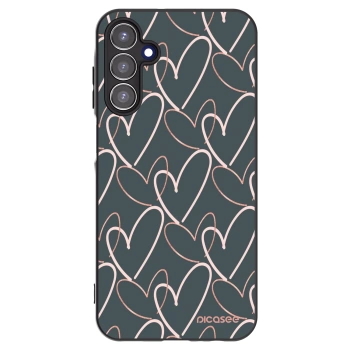 Picasee silikonový černý obal pro Samsung Galaxy A15 A155F 4G - Hodně lásky