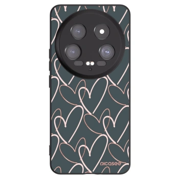 Picasee silikonový černý obal pro Xiaomi 14 Ultra - Hodně lásky