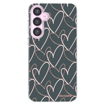 Picasee silikonový průhledný obal pro Samsung Galaxy A55 5G A556B - Hodně lásky