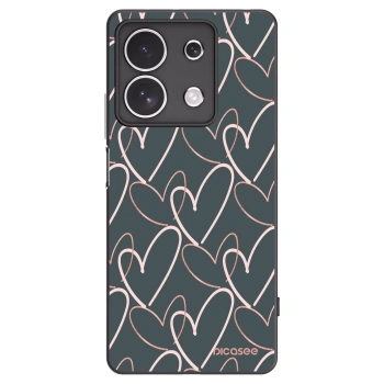 Picasee silikonový černý obal pro Xiaomi Redmi Note 13 4G - Hodně lásky