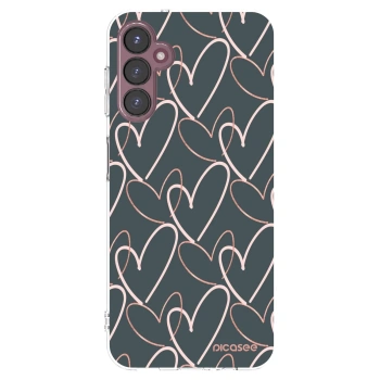 Picasee silikonový průhledný obal pro Samsung Galaxy A05s A057G - Hodně lásky