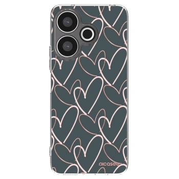 Picasee silikonový průhledný obal pro Xiaomi Redmi 13 4G - Hodně lásky
