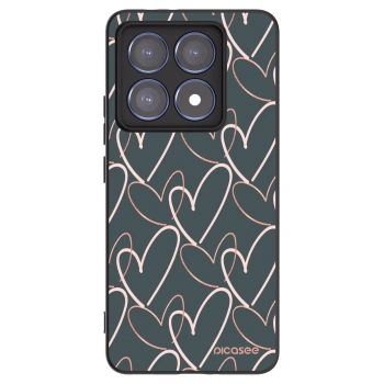 Picasee silikonový černý obal pro Xiaomi 14T Pro - Hodně lásky