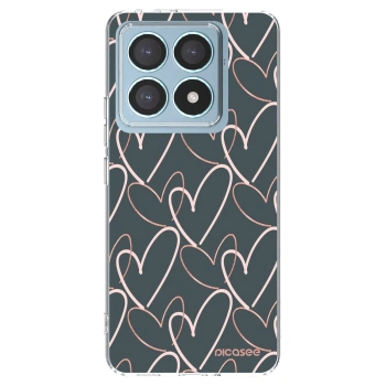 Picasee silikonový průhledný obal pro Xiaomi 14T Pro - Hodně lásky