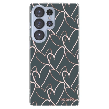 Picasee silikonový průhledný obal pro Samsung Galaxy S25 Ultra 5G - Hodně lásky