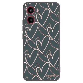 Picasee silikonový černý obal pro Motorola Moto G05 - Hodně lásky