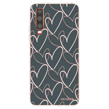 Picasee silikonový průhledný obal pro Huawei P30 - Hodně lásky
