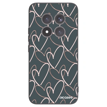 Picasee silikonový černý obal pro Xiaomi Redmi Note 15 Pro+ - Hodně lásky