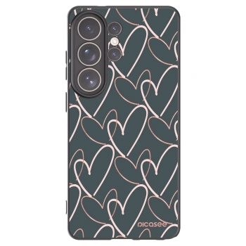 Picasee silikonový černý obal pro Samsung Galaxy S26 Ultra - Hodně lásky