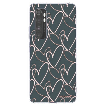 Picasee silikonový průhledný obal pro Xiaomi Mi Note 10 Lite - Hodně lásky
