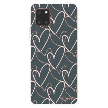 Picasee silikonový průhledný obal pro Samsung Galaxy Note 10 Lite N770F - Hodně lásky