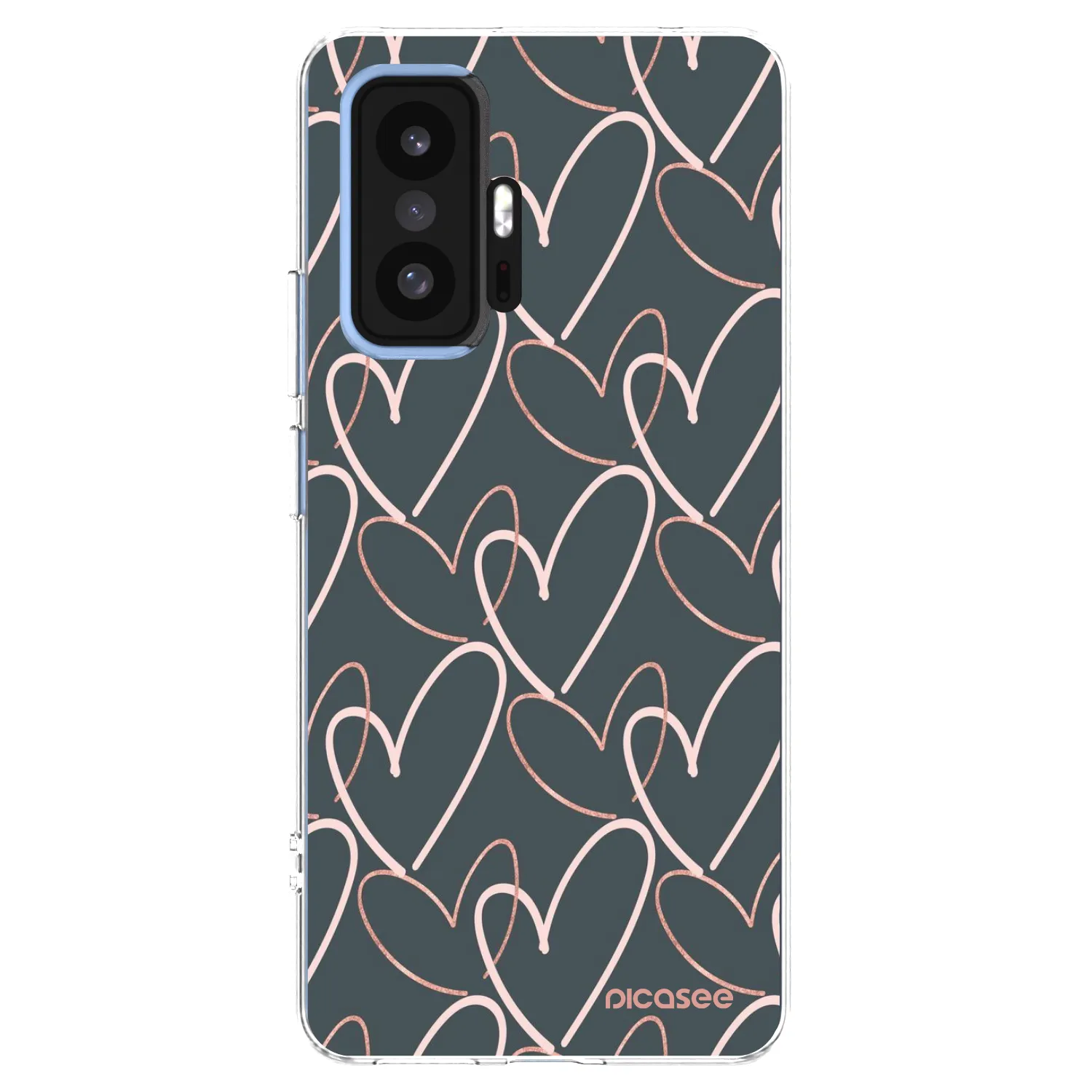 Picasee silikonový průhledný obal pro Xiaomi 11T Pro - Hodně lásky