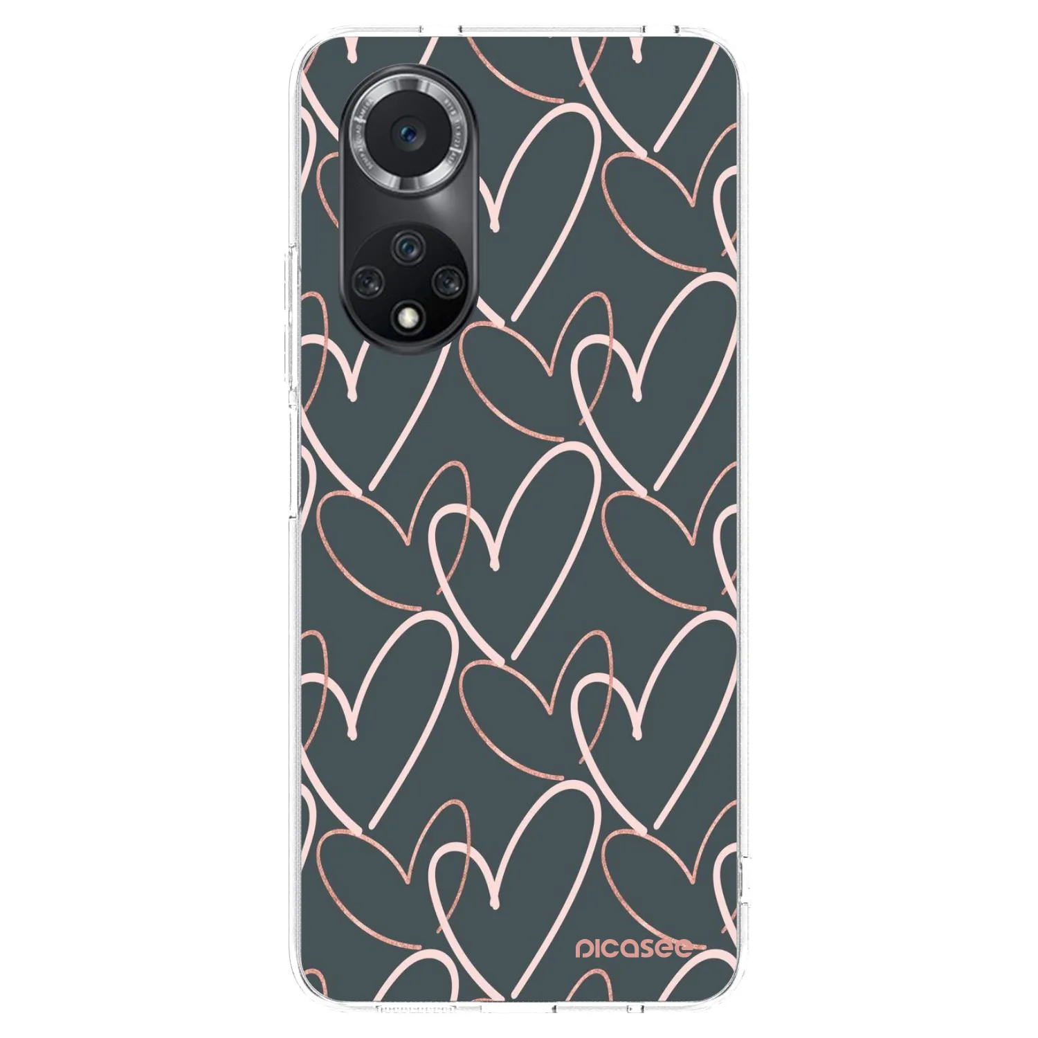 Silikonový průhledný obal pro Huawei Nova 9 SE - Hodně lásky