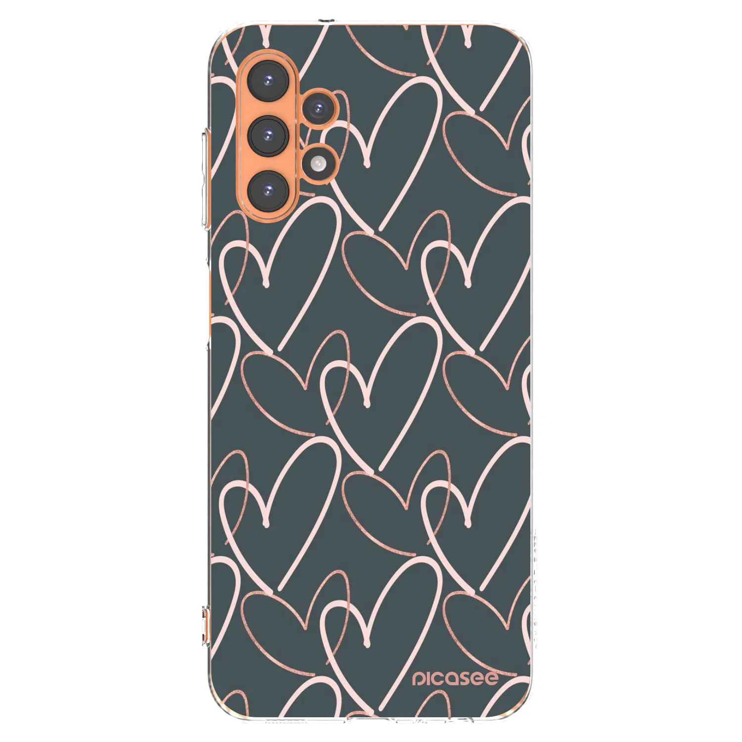 Picasee silikonový průhledný obal pro Samsung Galaxy A13 4G A135 - Hodně lásky