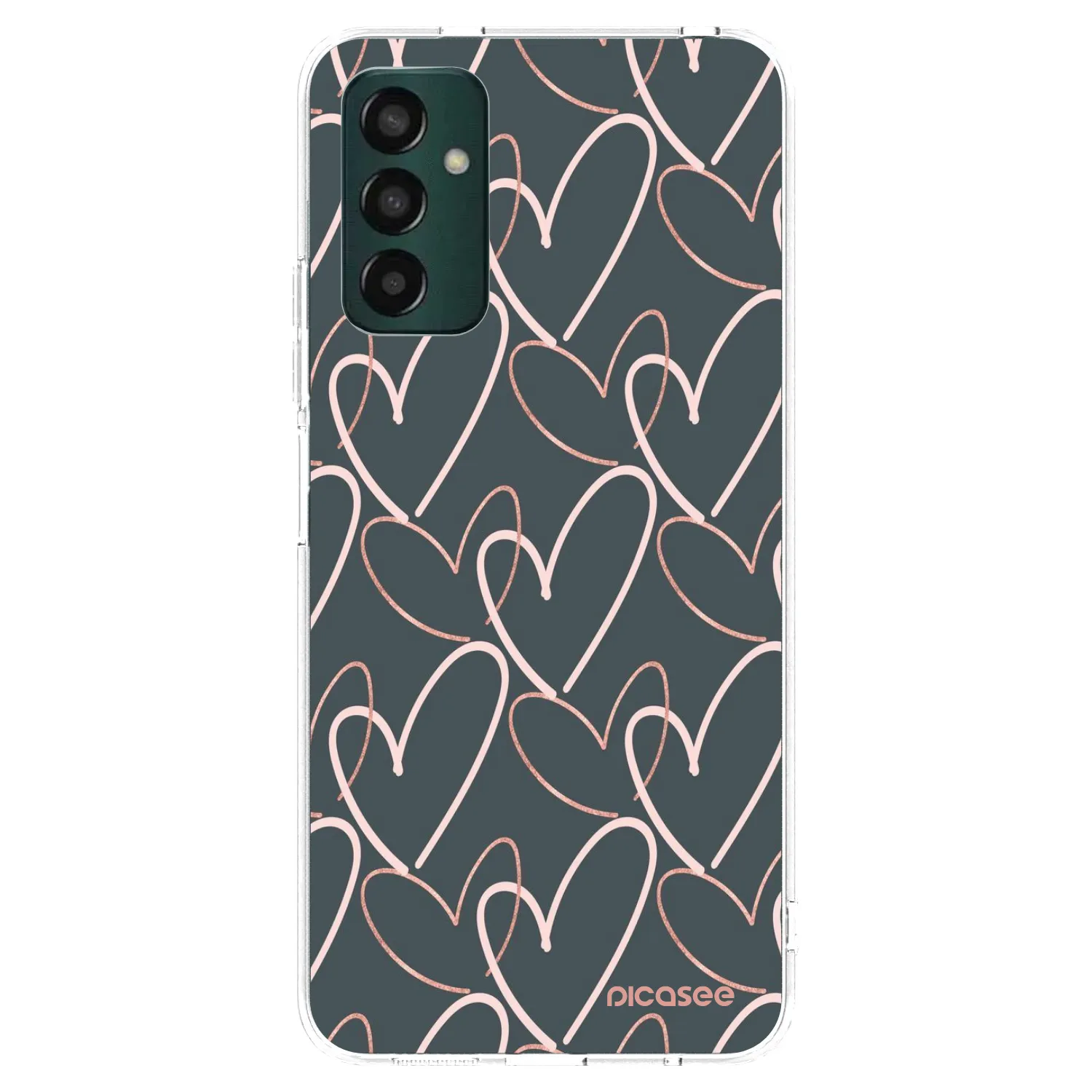 Picasee silikonový průhledný obal pro Samsung Galaxy M23 5G - Hodně lásky