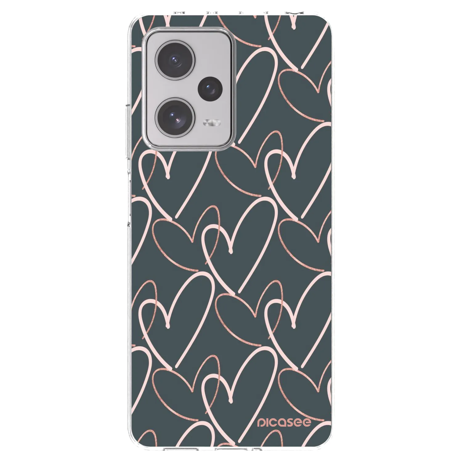 Picasee silikonový průhledný obal pro Xiaomi Redmi Note 12 Pro+ 5G - Hodně lásky