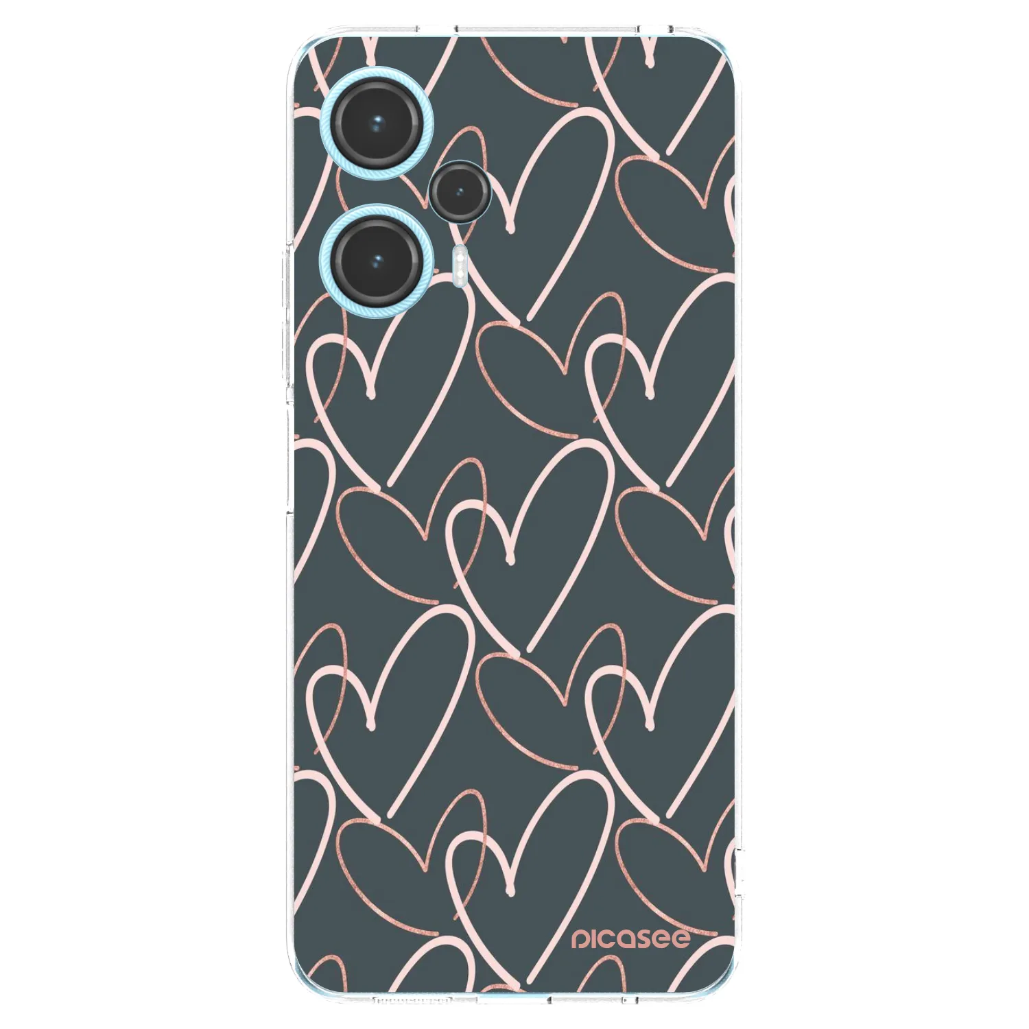 Picasee silikonový průhledný obal pro Xiaomi Poco F5 - Hodně lásky