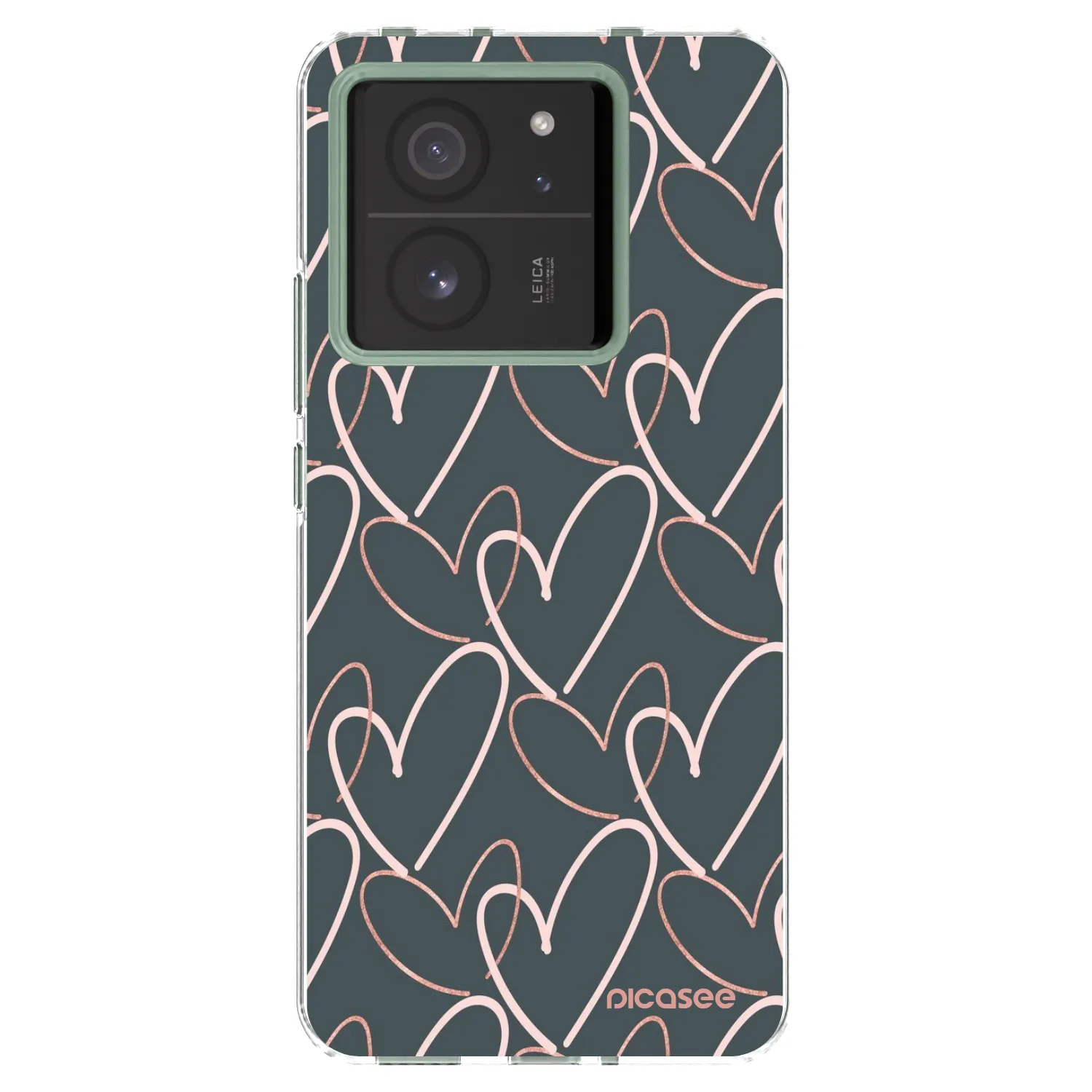 Silikonový průhledný obal pro Xiaomi 13T Pro - Hodně lásky