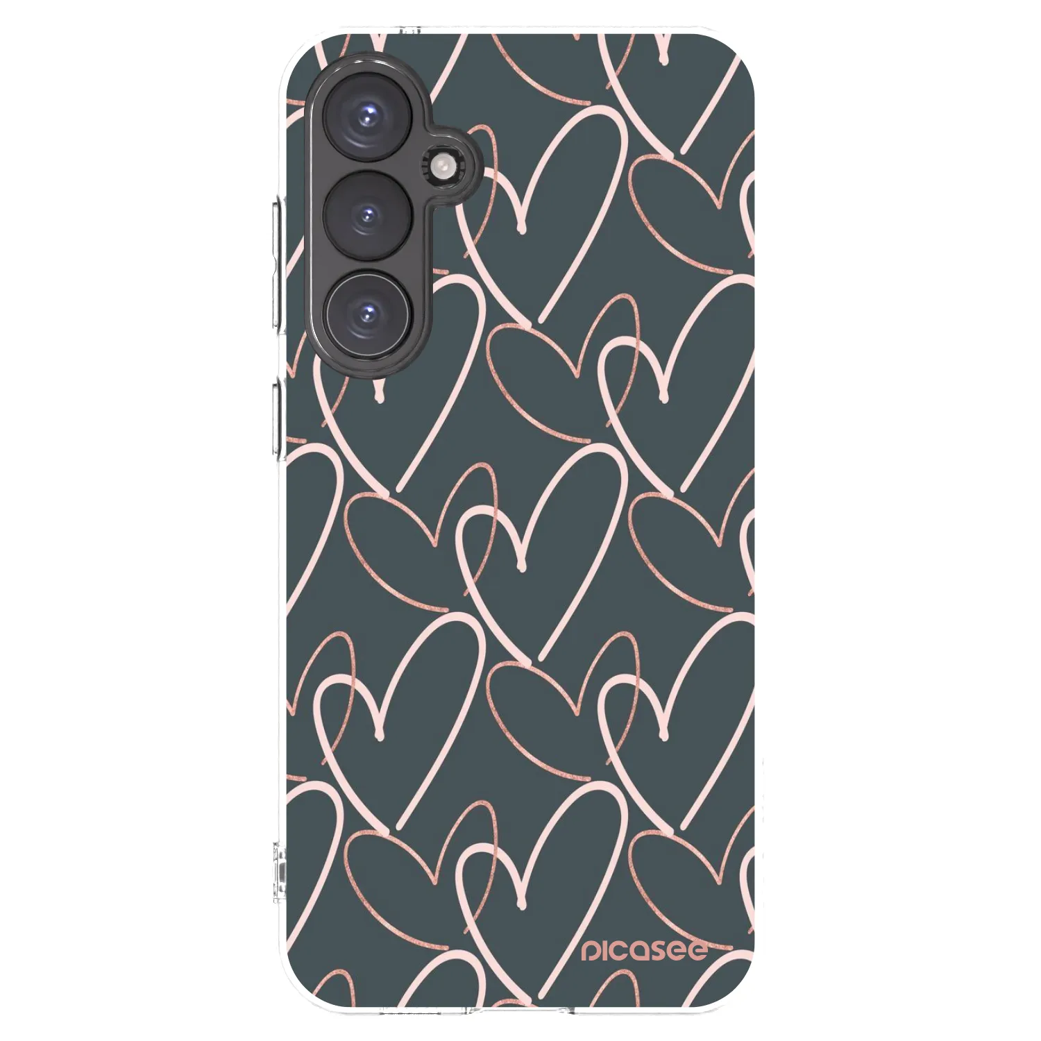 Picasee silikonový průhledný obal pro Samsung Galaxy S23 FE S711B - Hodně lásky