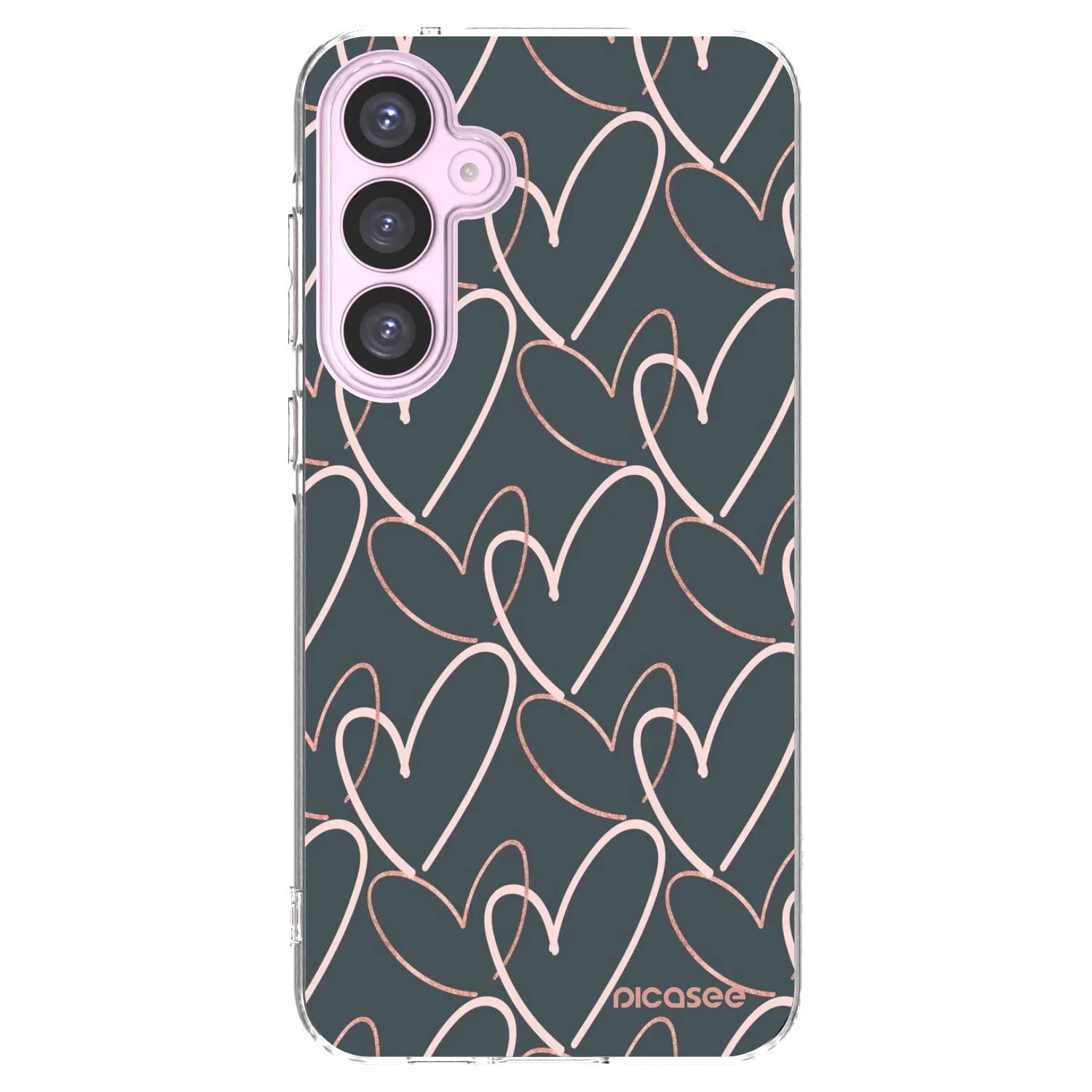 Picasee silikonový průhledný obal pro Samsung Galaxy A55 5G A556B - Hodně lásky
