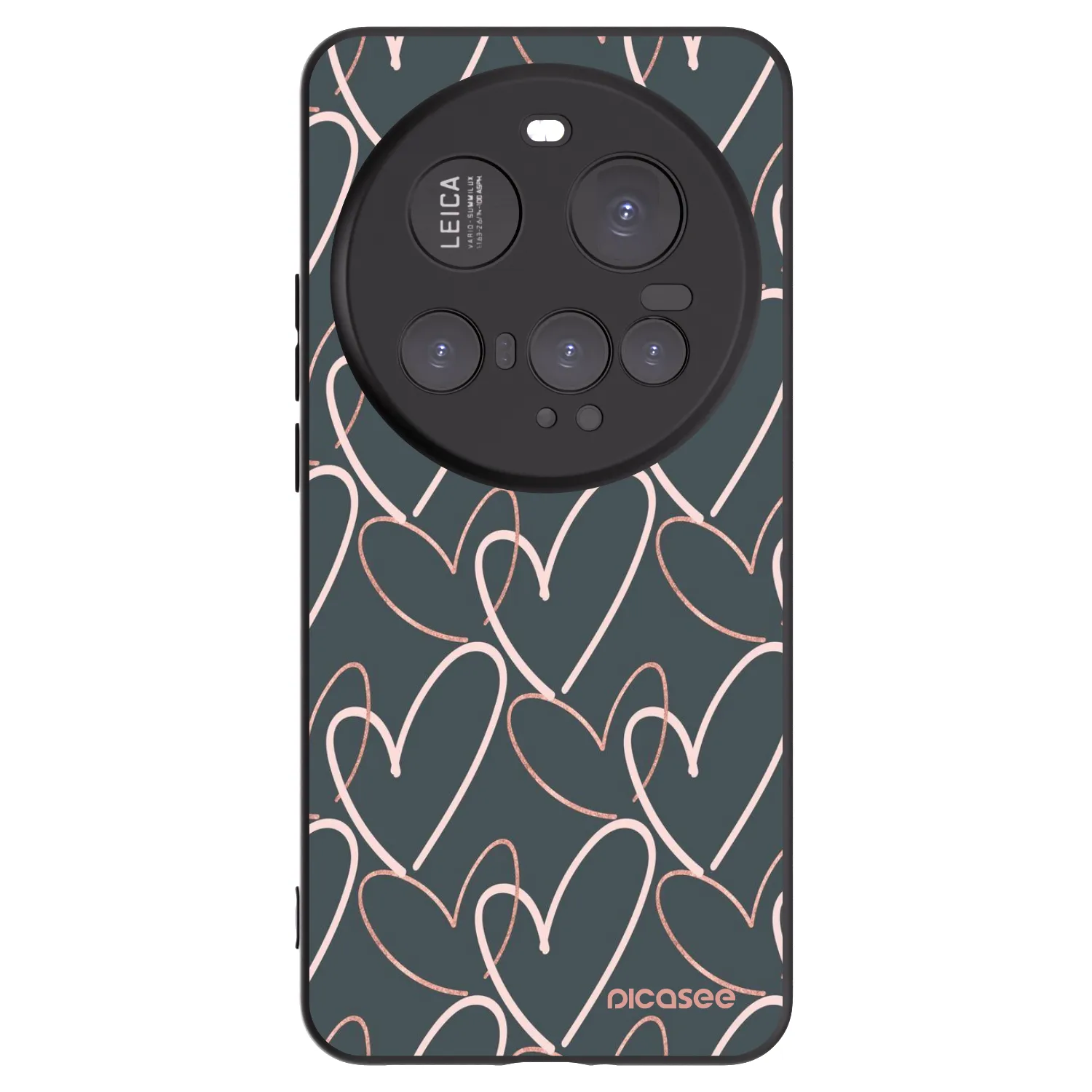 Picasee silikonový černý obal pro Xiaomi 15 Ultra - Hodně lásky