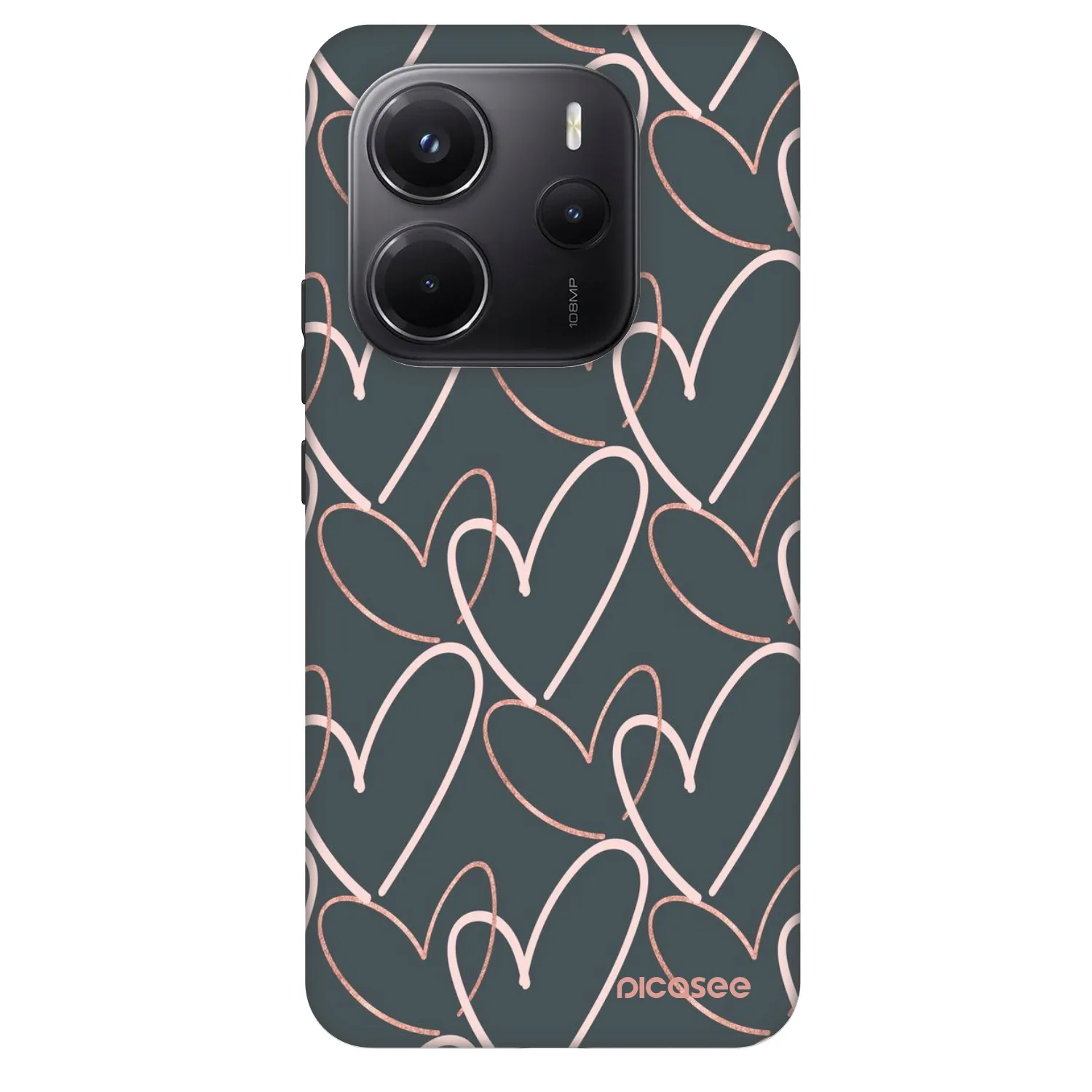 Picasee Fashion Case pro Xiaomi Redmi Note 14 5G - Hodně lásky