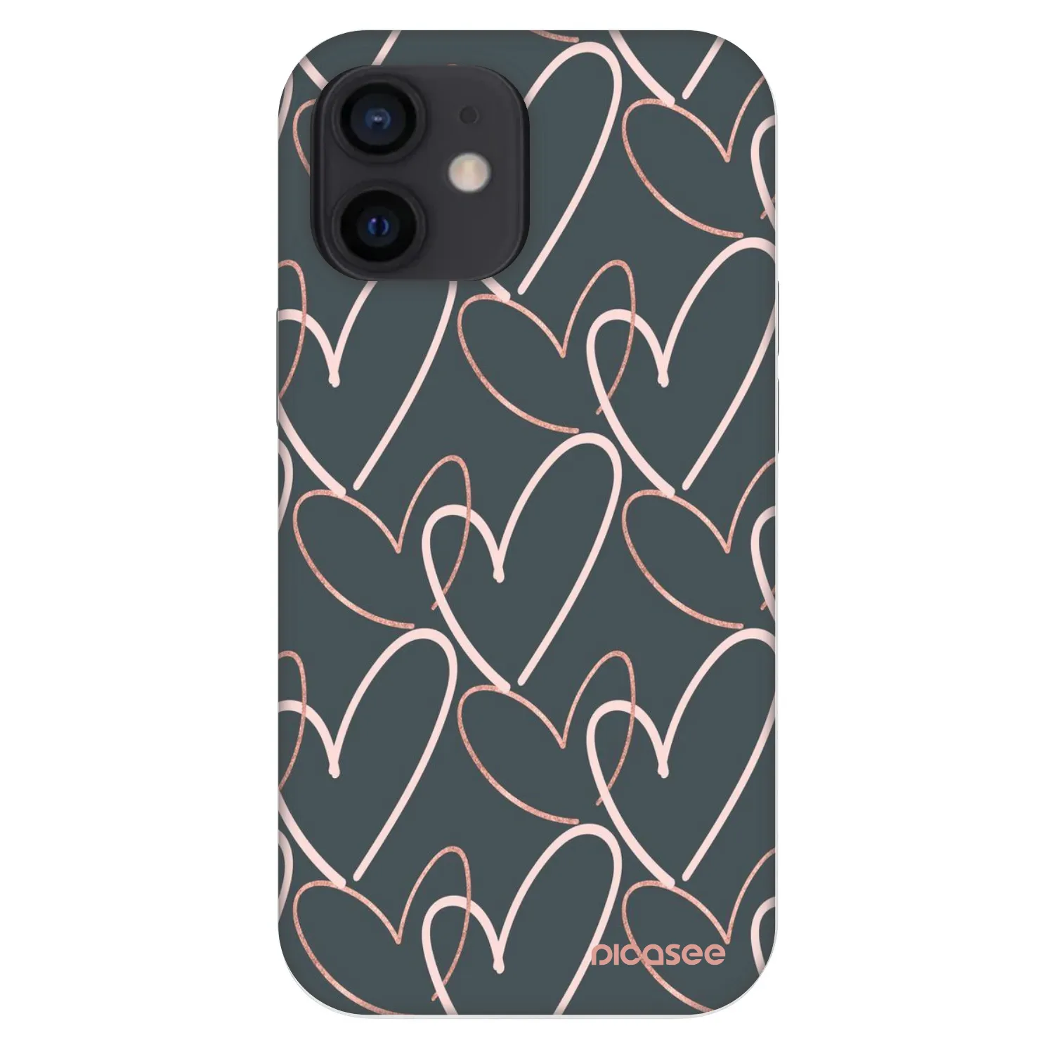 Picasee Fashion Case pro Apple iPhone 12 mini - Hodně lásky
