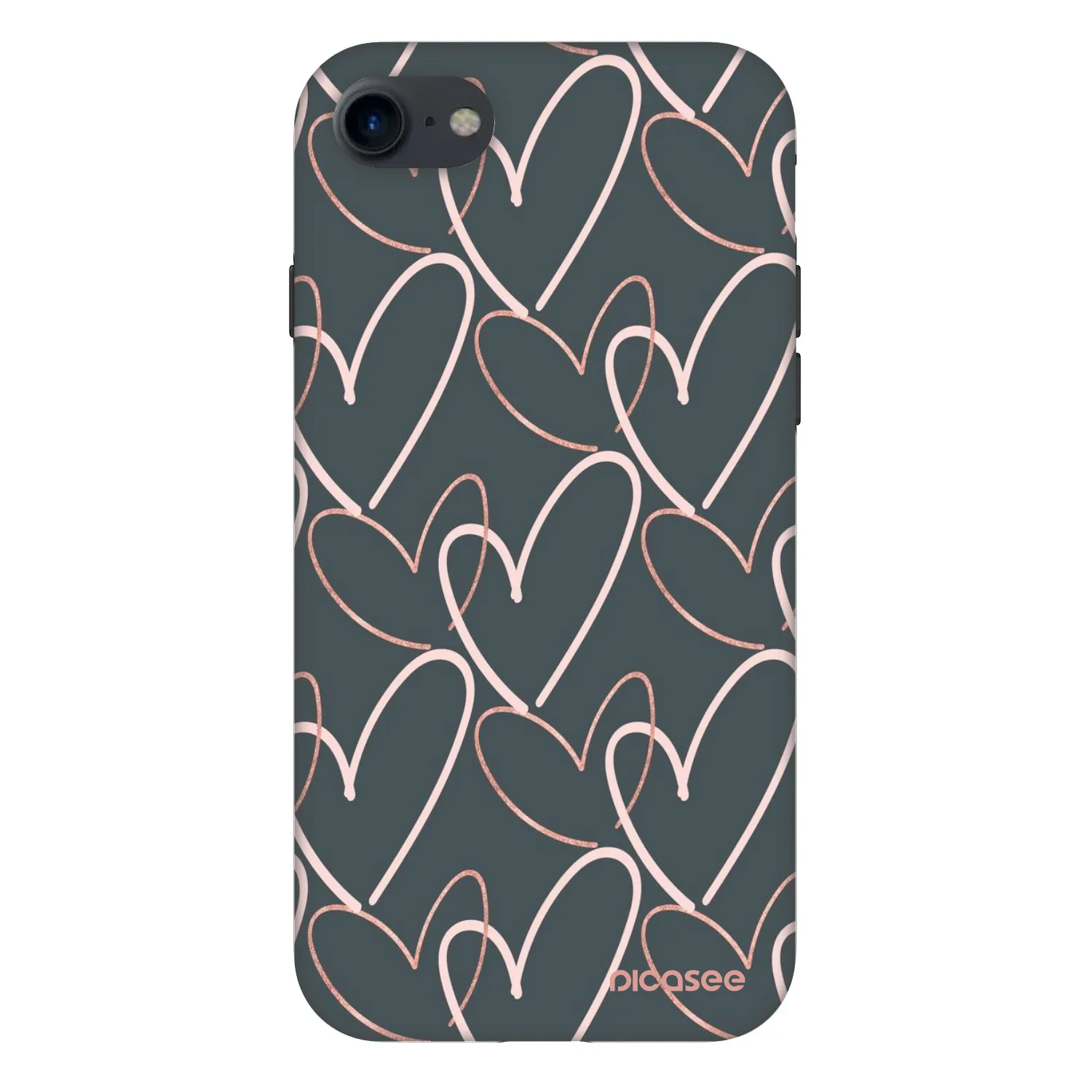 Picasee Fashion Case pro Apple iPhone SE 2020 - Hodně lásky