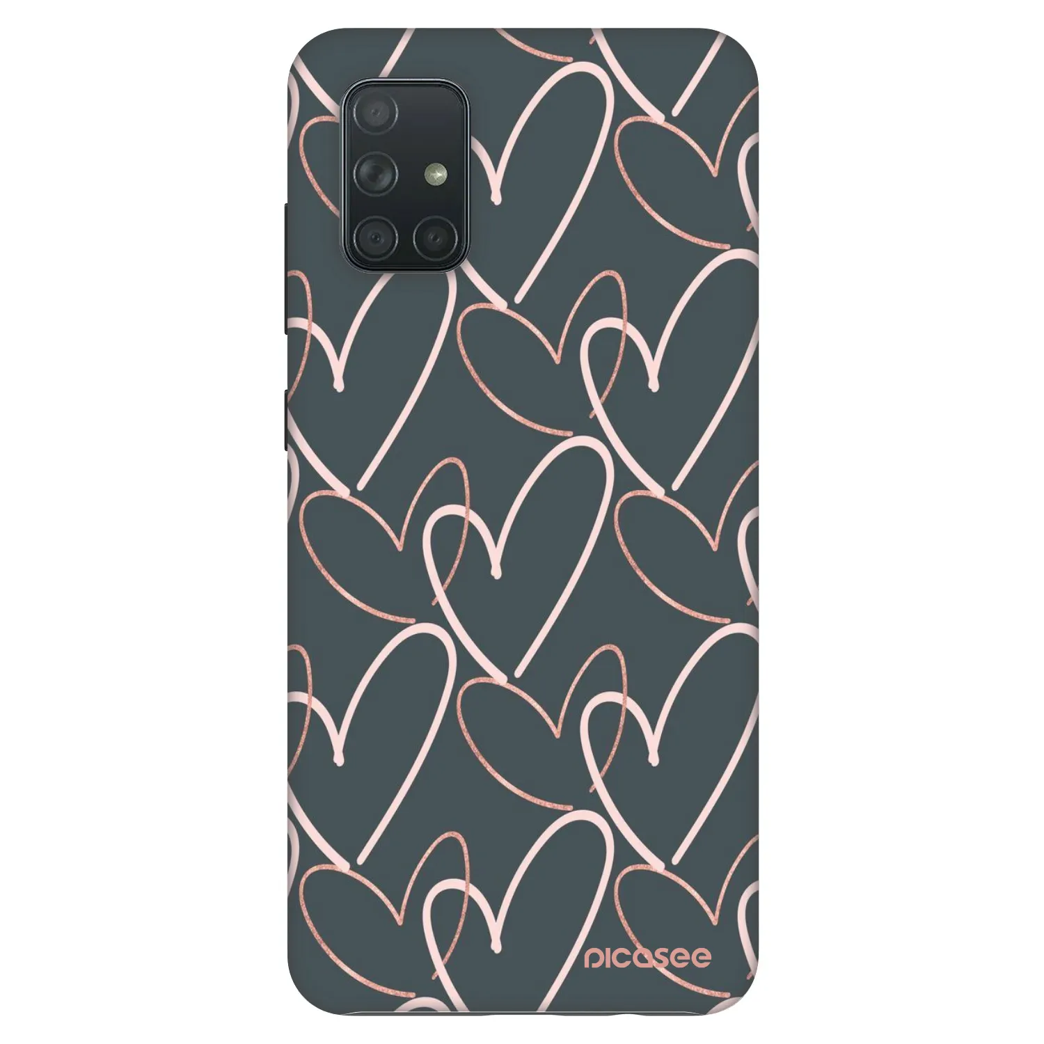 Picasee Fashion Case pro Samsung Galaxy A71 A715F - Hodně lásky