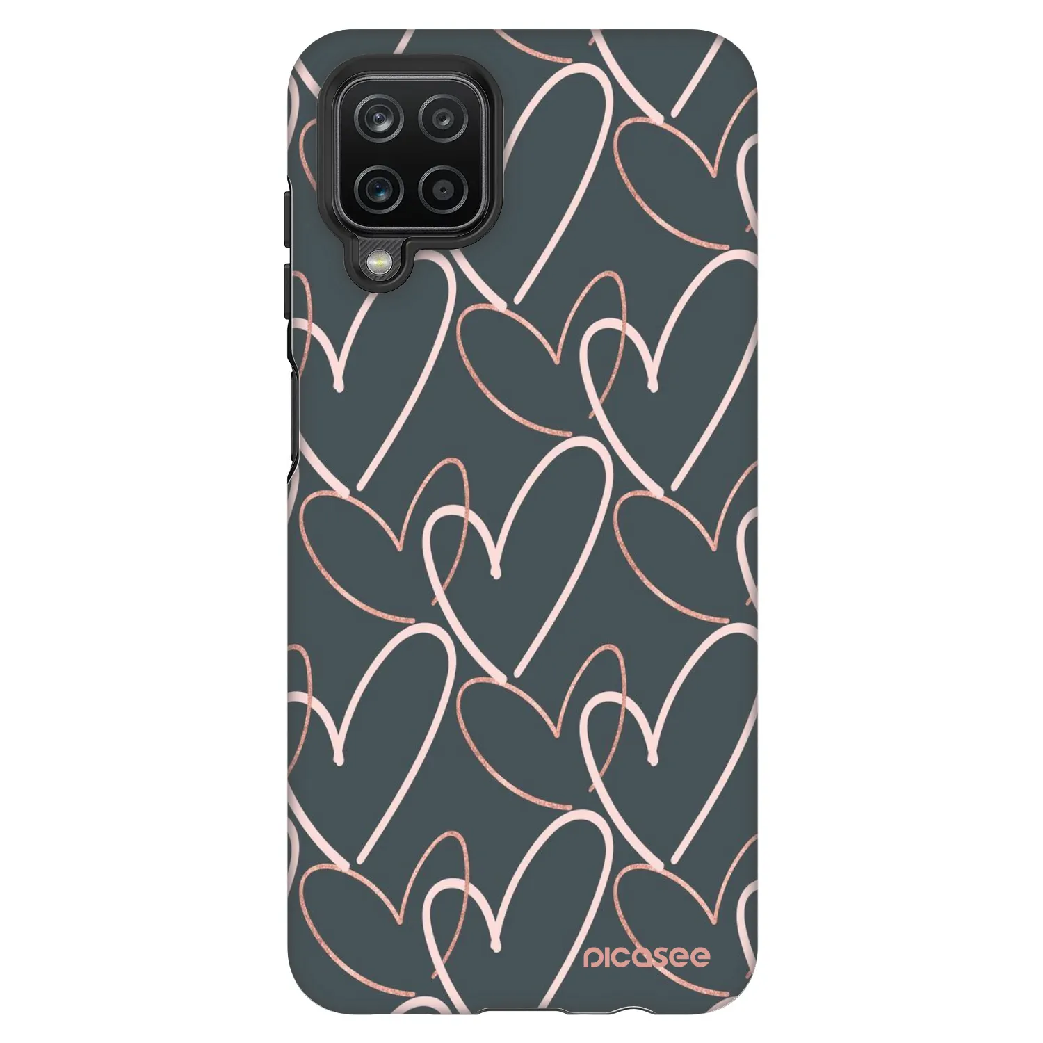 Picasee Fashion Case pro Samsung Galaxy A12 A125F - Hodně lásky