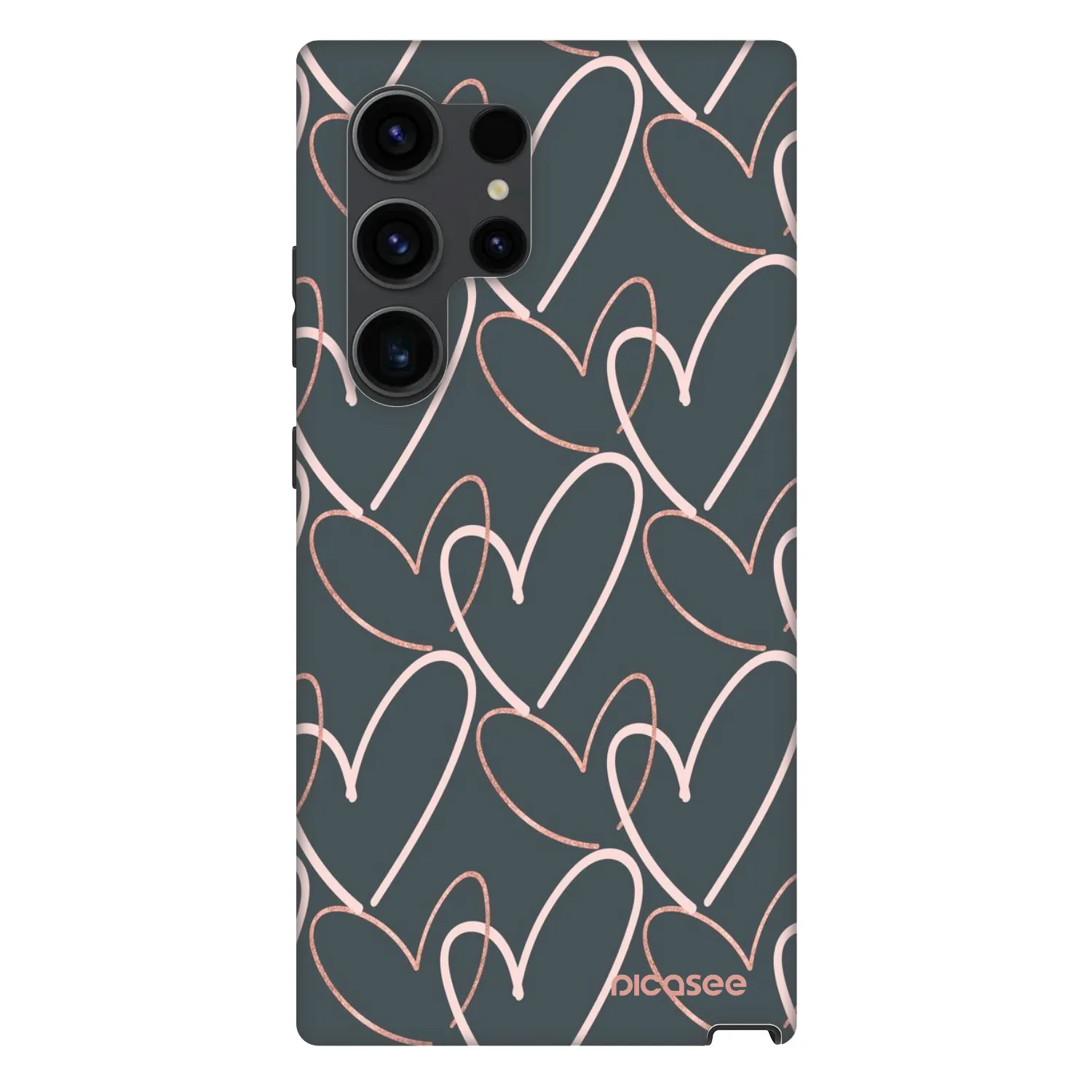 Picasee Fashion Case PowerShare pro Samsung Galaxy S24 Ultra S928B 5G - Hodně lásky