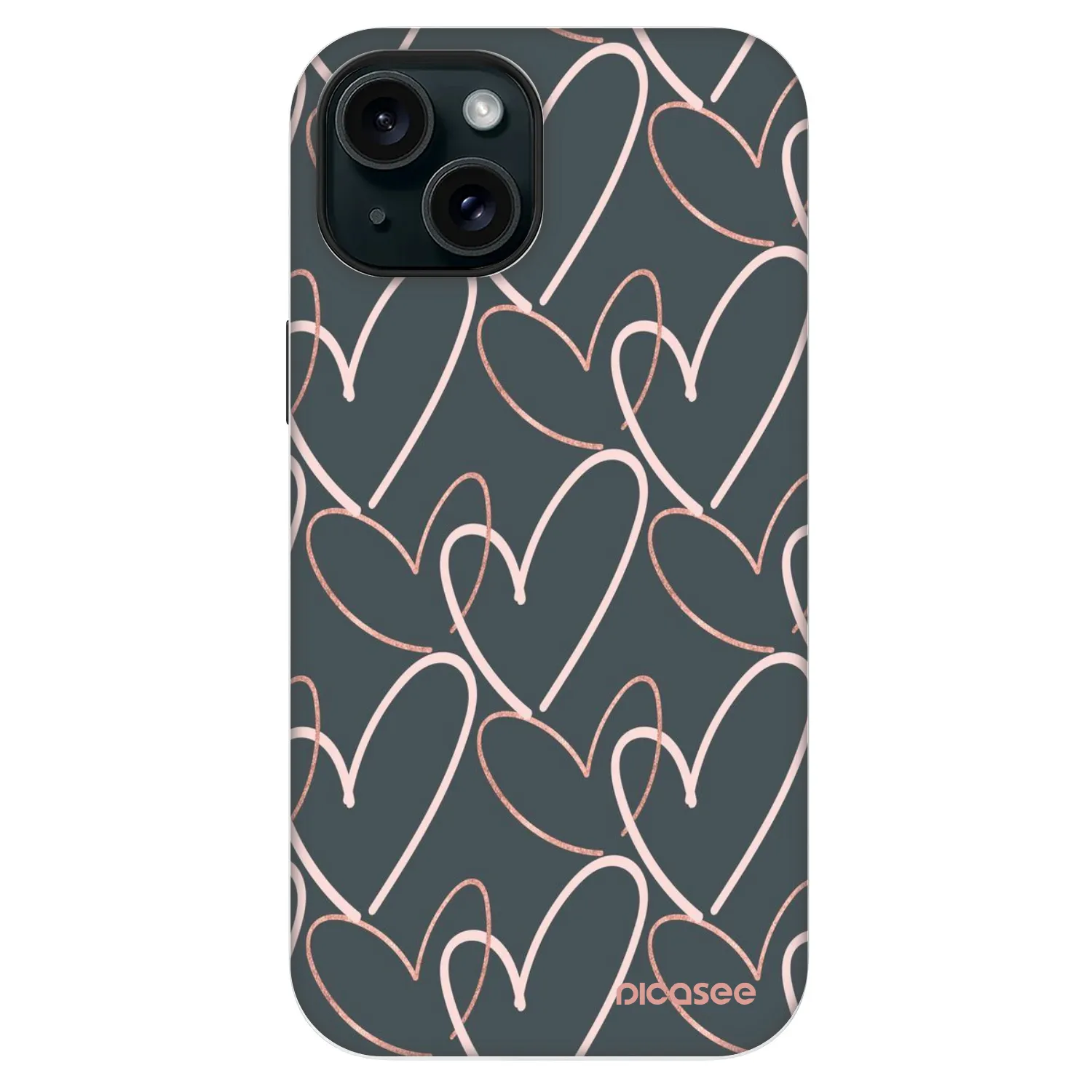 Picasee Fashion Case MagSafe Apple iPhone 13 - Hodně lásky
