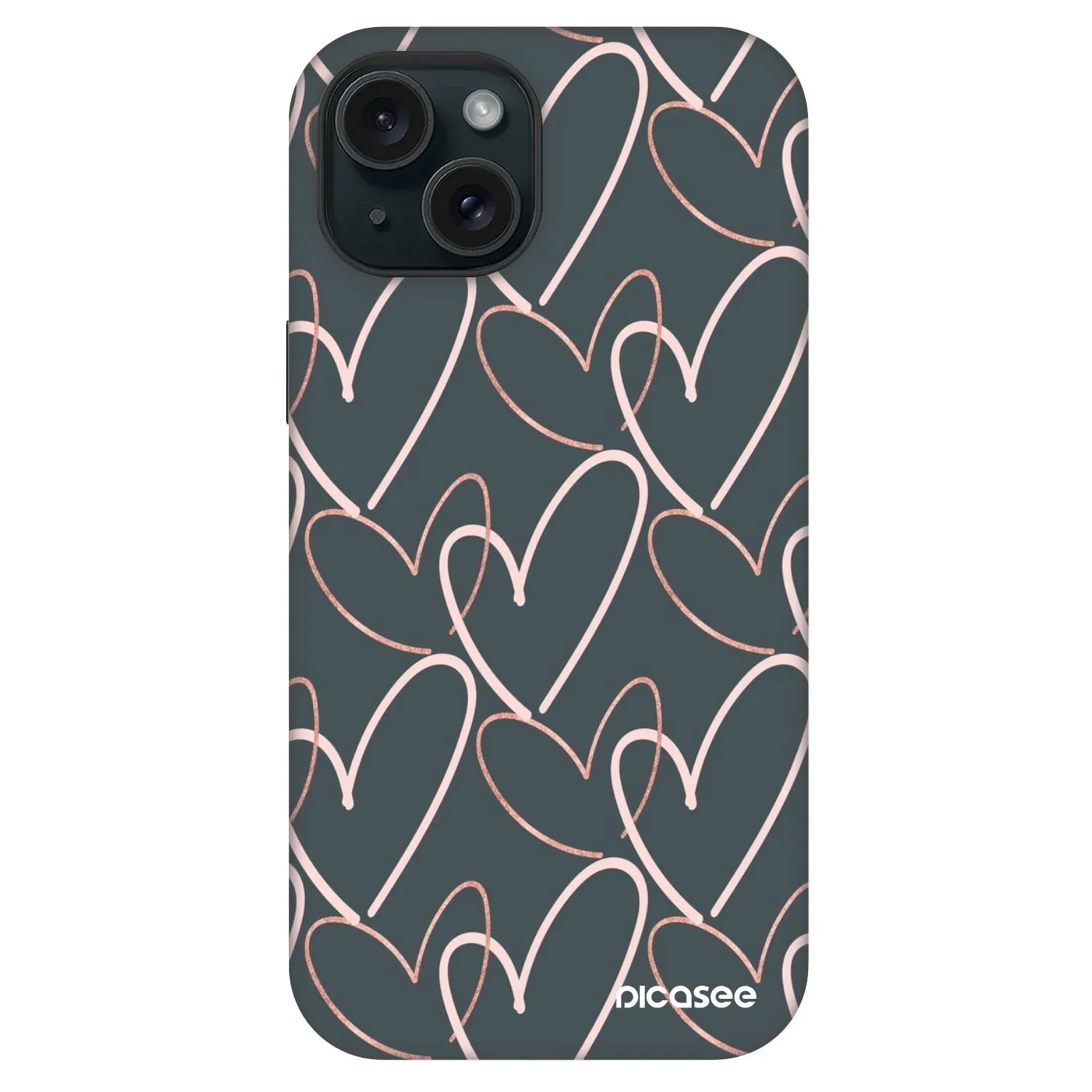 Picasee Fashion Case MagSafe Apple iPhone 15 - Hodně lásky