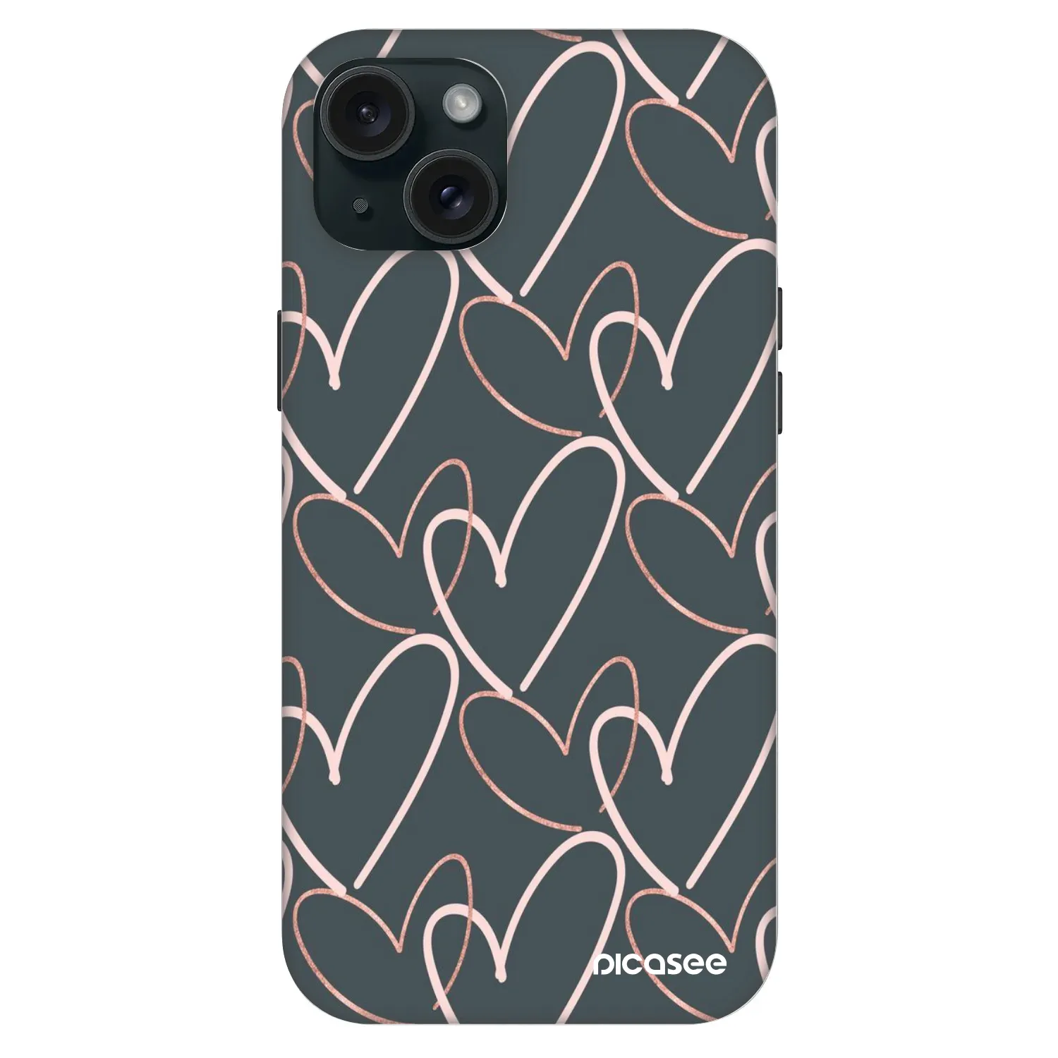 Picasee Fashion Case MagSafe Apple iPhone 15 Plus - Hodně lásky