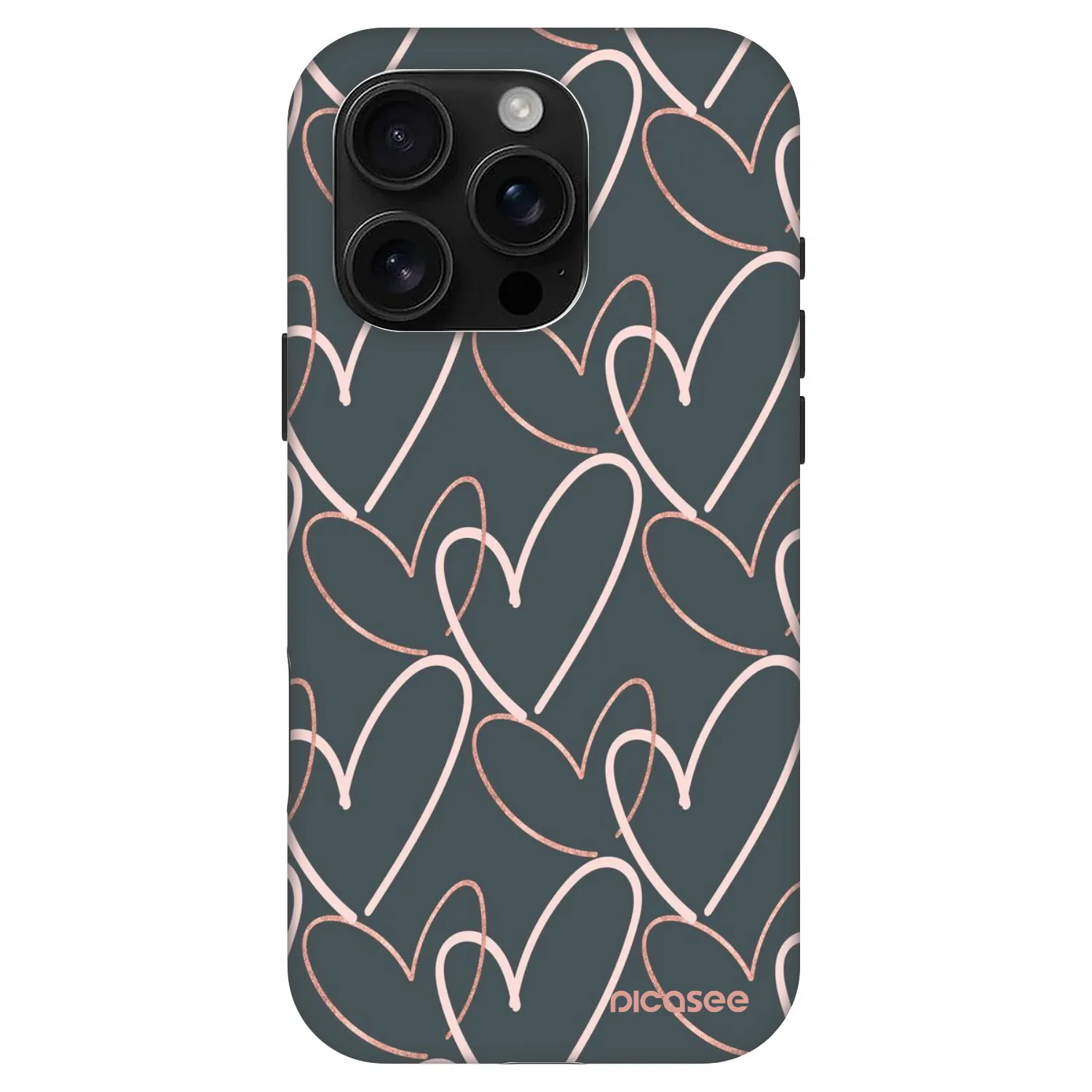 Picasee Fashion Case MagSafe Apple iPhone 16 Pro - Hodně lásky