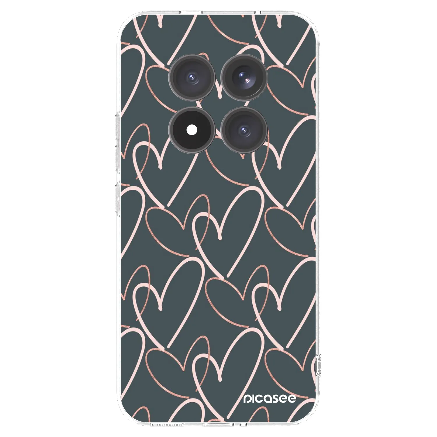 Picasee silikonový průhledný obal pro Xiaomi Redmi Note 15 Pro+ - Hodně lásky