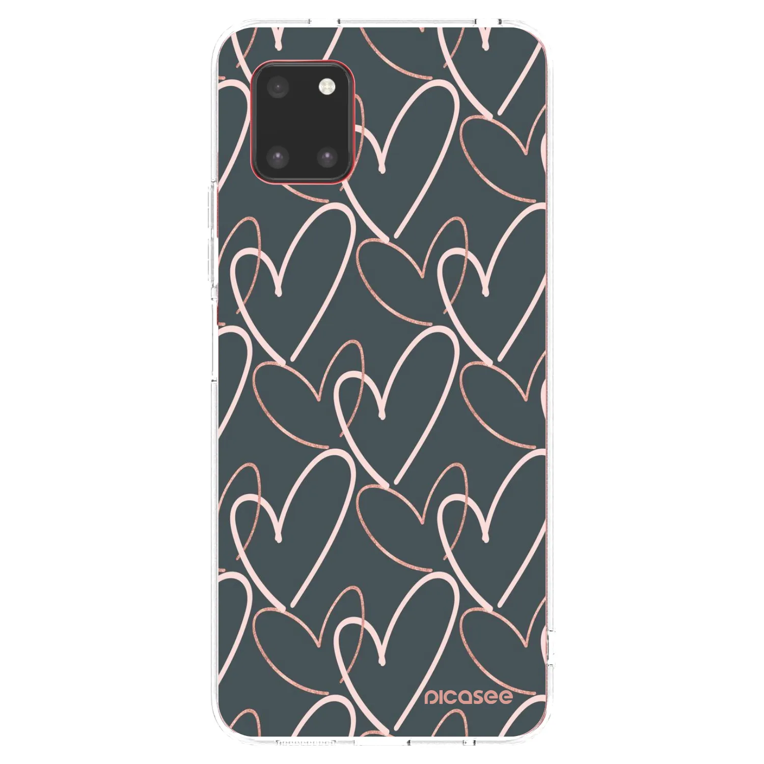 Picasee silikonový průhledný obal pro Samsung Galaxy Note 10 Lite N770F - Hodně lásky