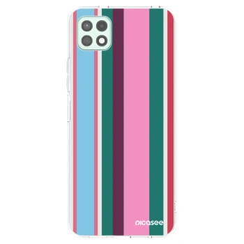 Picasee silikonový průhledný obal pro Samsung Galaxy A22 A226B 5G - Cabana club