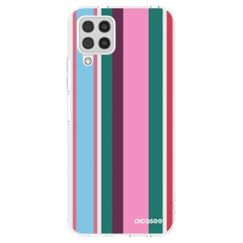 Picasee silikonový průhledný obal pro Samsung Galaxy A22 A225F 4G - Cabana club